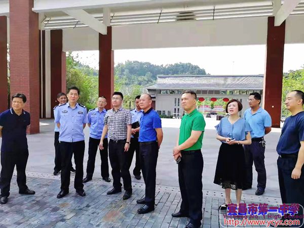 省公安厅内保总队总队长长刘斌来我校调研
