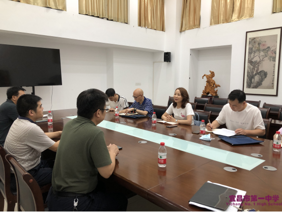 宜昌市招考办调研组一行来我校调研