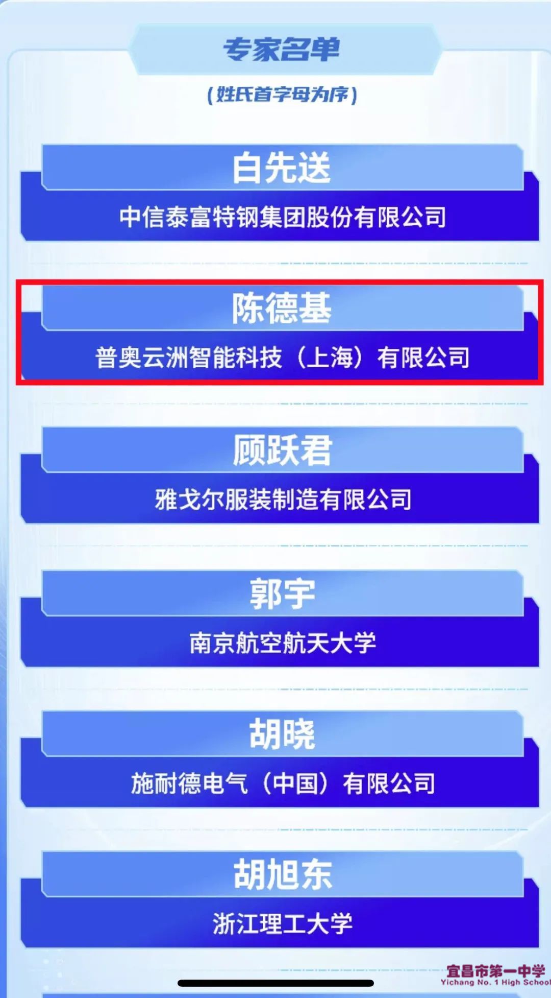 我校校友陈德基博士担任第四届中国工业互联网大赛全国总决赛评委