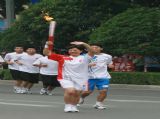 来自宜昌一中的奥运火炬手之一——81届校友&nbsp;李艺萍