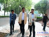华中师范大学朱长江教授来我校看望实习教师
