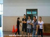 我校进行体育特长生面试