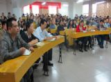 尽全力传道授业履教师职责&nbsp;让学生终生内心唤我为老师——我校组织师德教育学习