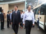 宜昌市委副书记、市长马旭明来我校调研