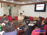 付全新校长为“青蓝工程”跟岗研修的学员讲授《骨干教师之美》