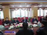咸宁高中朱校长一行来我校交流参观