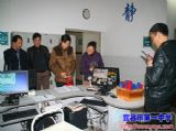 全市高职、高中图书馆的领导和老师一行来我校考察、交流
