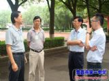市教育局副局长翟秀刚一行来我校视察阅卷工作