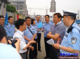 【关注2014年高考】市公安局副局长高铁军到我校检查周边交通组织情况