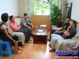 湖北省语文教研员蒋红森同志来我校指导工作