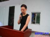 家长代表陈晔女士在2014年秋季学期开学典礼上的讲话