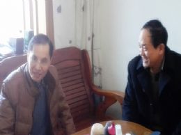 市教育局李伟副局长走访慰问我校教职工