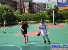 2015年春季球类运动会系列报道之二：201306班女子篮球比赛记