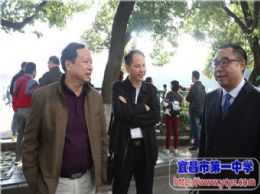广州花都区教育局领导干部到我校参观交流