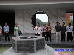 点军区人大参观我校新校区