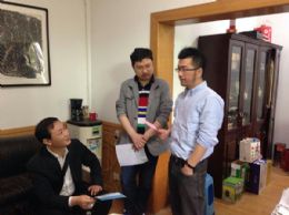 长江大学为我校送来喜报